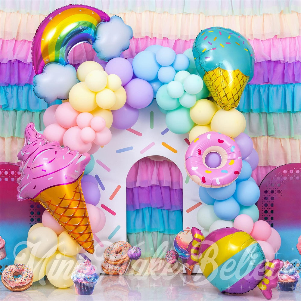 Kate Sweets Cake Smash Backdrop Designed by Mini MakeBelieve - Kate Backdrop AU
