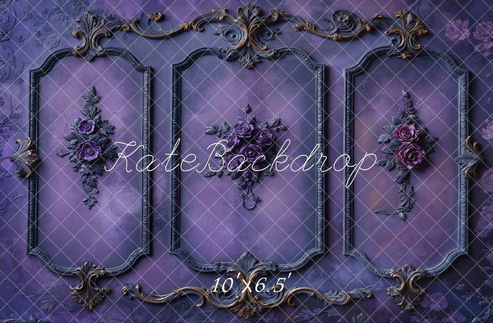 Kate Retro Blue Purple Wall Backdrop Designed by Chain Photography - Kate Backdrop AU