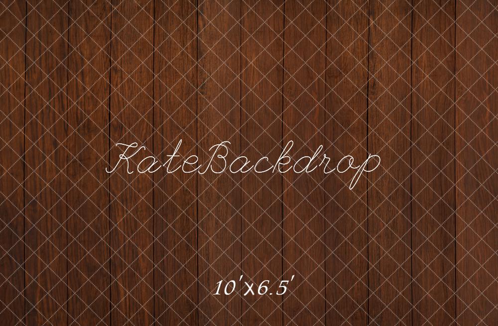 Kate Dark Brown Wooden Floor Backdrop Designed by Kate Image - Kate Backdrop AU