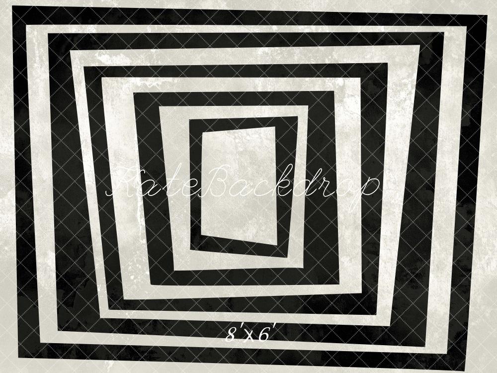 Kate Black White Beetlejuice Frame Backdrop Designed by Mini MakeBelieve - Kate Backdrop AU