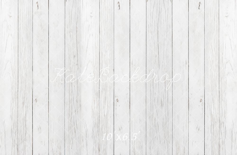 Kate White Wooden Floor Backdrop Designed by Emetselch - Kate Backdrop AU