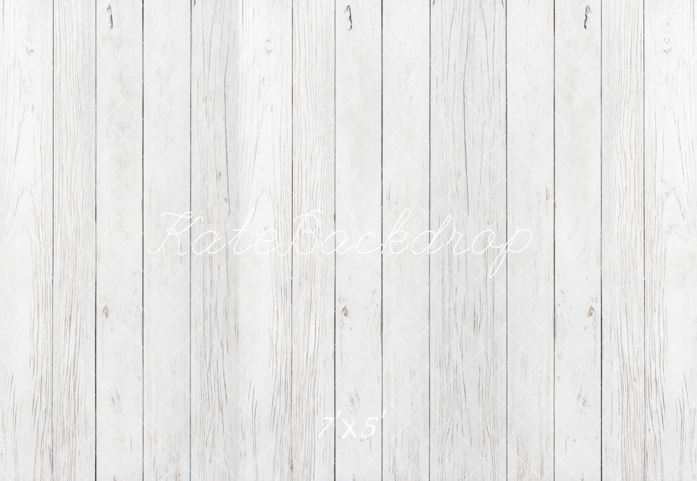 Kate White Wooden Floor Backdrop Designed by Emetselch - Kate Backdrop AU