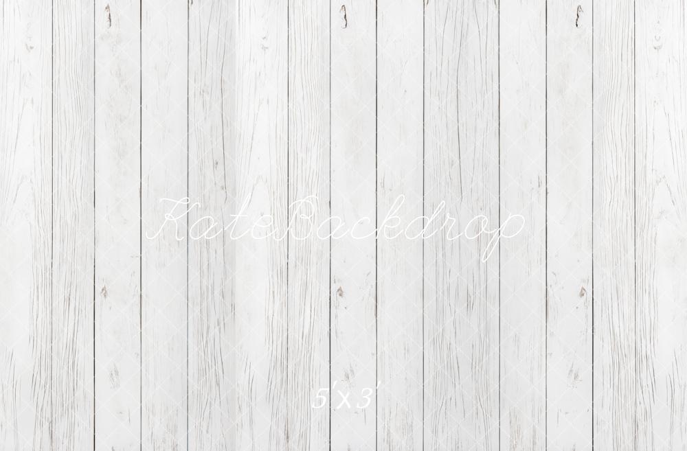 Kate White Wooden Floor Backdrop Designed by Emetselch - Kate Backdrop AU