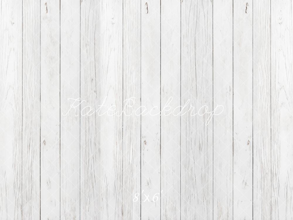 Kate White Wooden Floor Backdrop Designed by Emetselch - Kate Backdrop AU