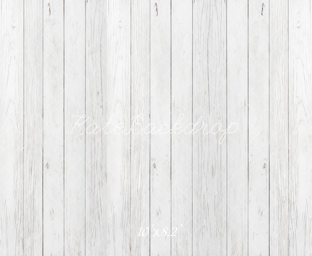 Kate White Wooden Floor Backdrop Designed by Emetselch - Kate Backdrop AU