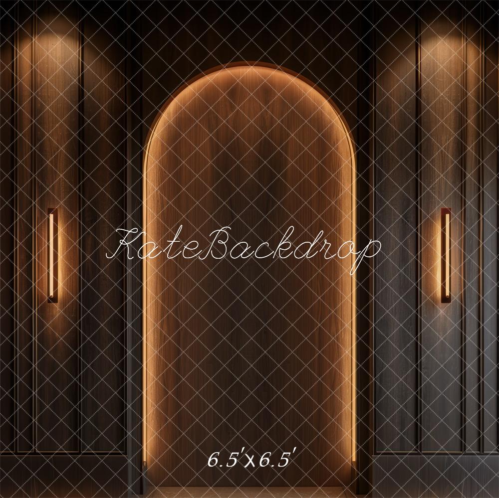 Kate Boudoir Wood Wall Light Outline Backdrop Designed by Mini MakeBelieve - Kate Backdrop AU