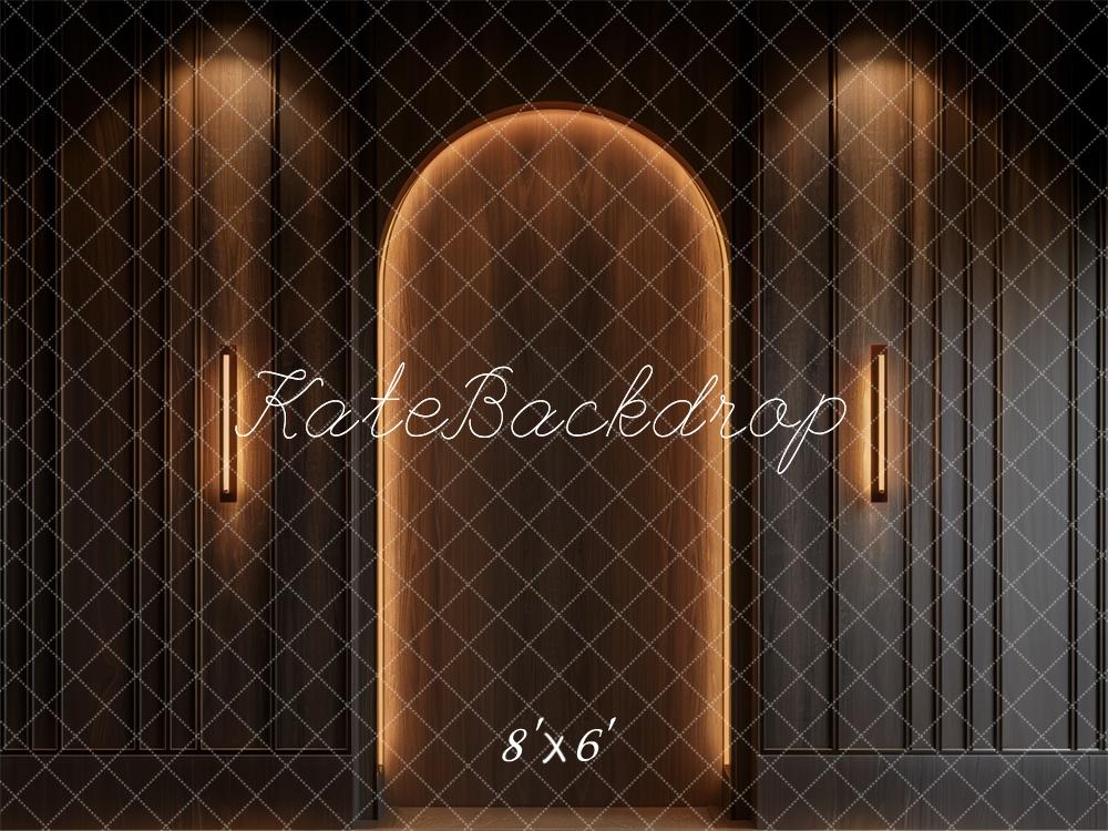 Kate Boudoir Wood Wall Light Outline Backdrop Designed by Mini MakeBelieve - Kate Backdrop AU