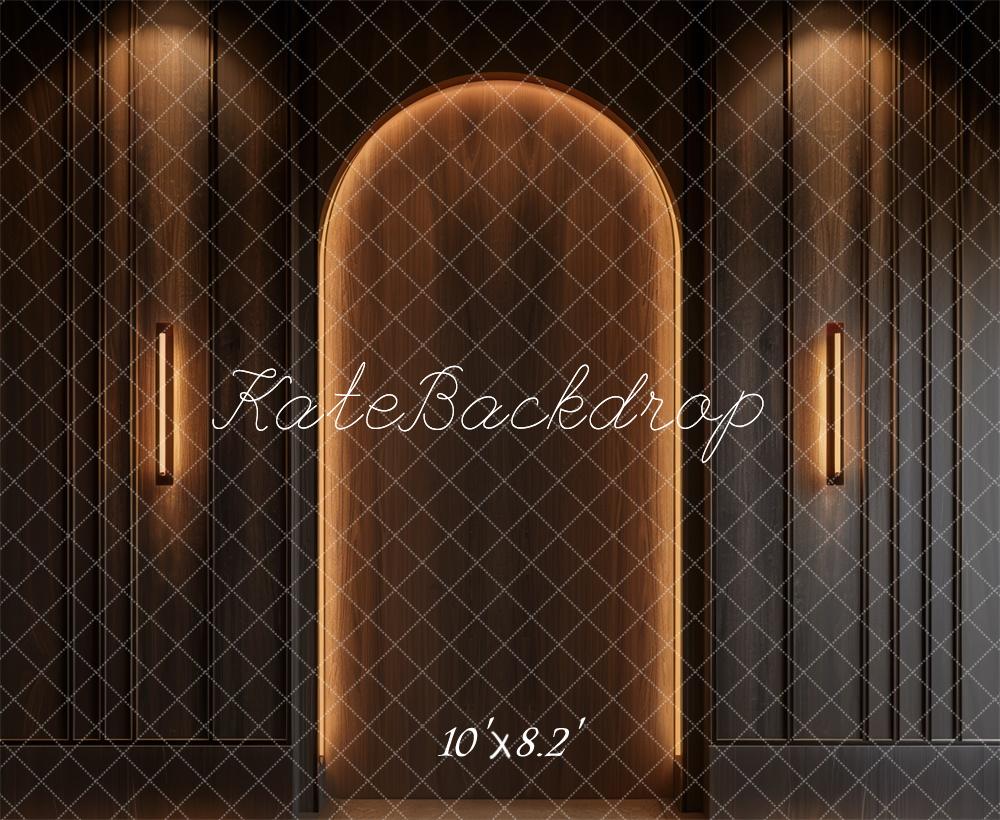 Kate Boudoir Wood Wall Light Outline Backdrop Designed by Mini MakeBelieve - Kate Backdrop AU