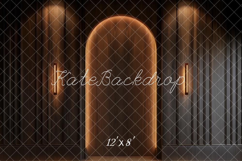Kate Boudoir Wood Wall Light Outline Backdrop Designed by Mini MakeBelieve - Kate Backdrop AU