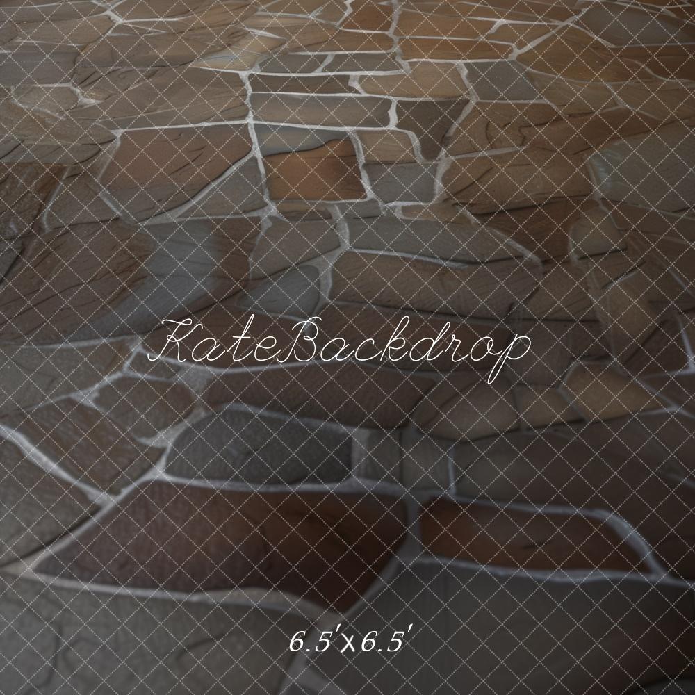 Kate Classic Exterior Cobble Stone Backdrop Designed by Mini MakeBelieve - Kate Backdrop AU