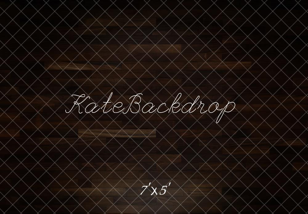 Kate Boudoir Dark Wood Backdrop Designed by Mini MakeBelieve - Kate Backdrop AU