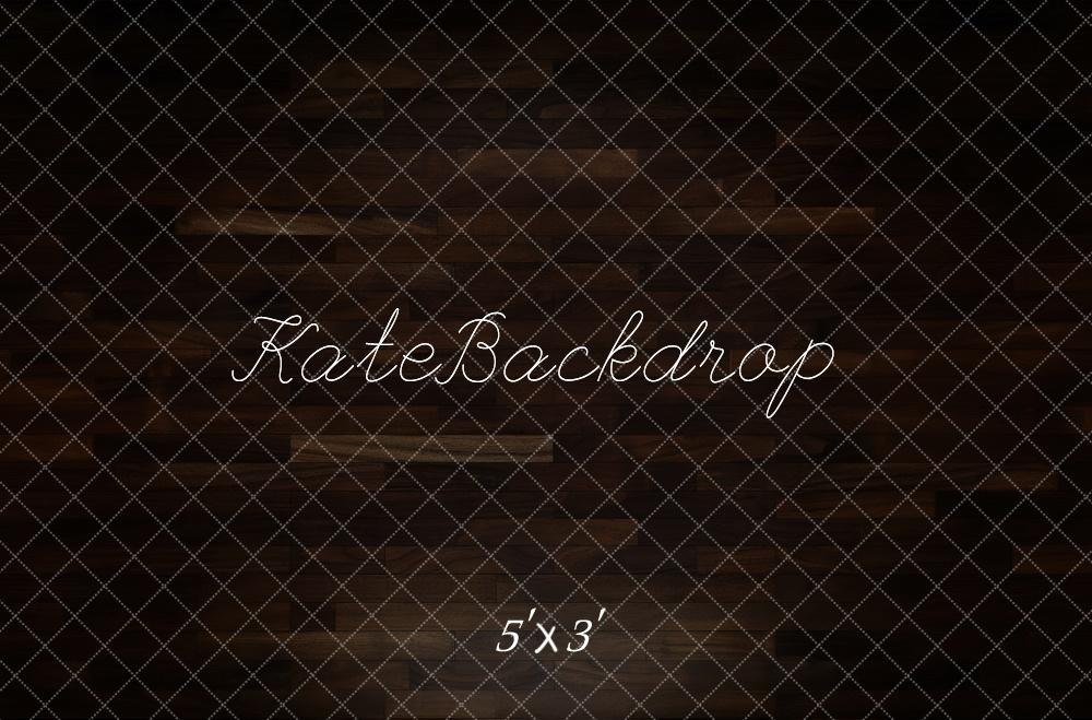 Kate Boudoir Dark Wood Backdrop Designed by Mini MakeBelieve - Kate Backdrop AU