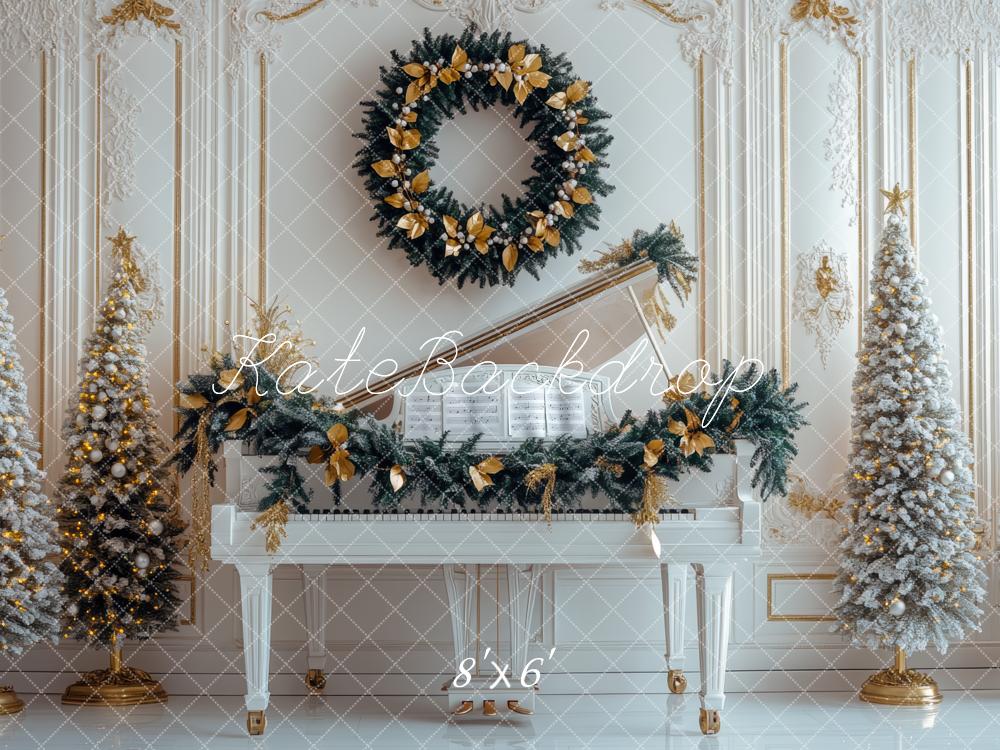 Kate Paino Wall Christmas Backdrop Designed by Mini MakeBelieve - Kate Backdrop AU
