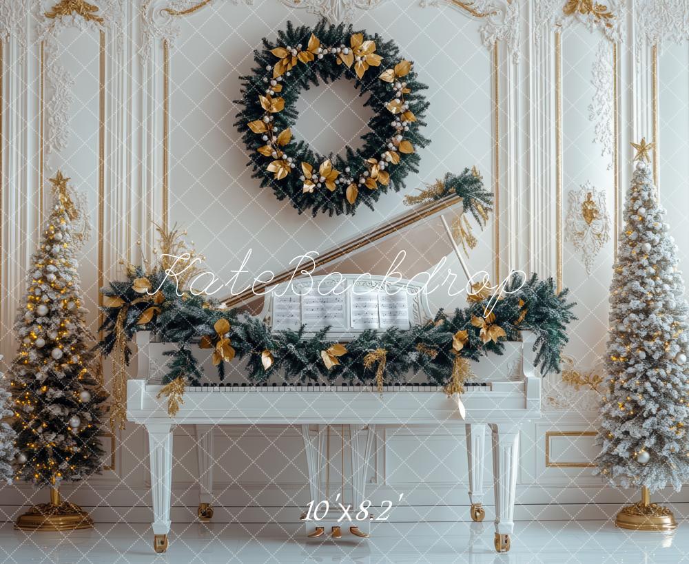 Kate Paino Wall Christmas Backdrop Designed by Mini MakeBelieve - Kate Backdrop AU