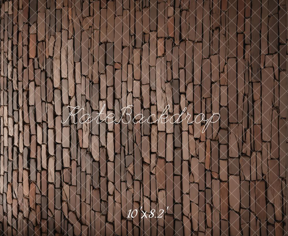 Kate Brown Stone Floor Backdrop Designed by Emetselch - Kate Backdrop AU