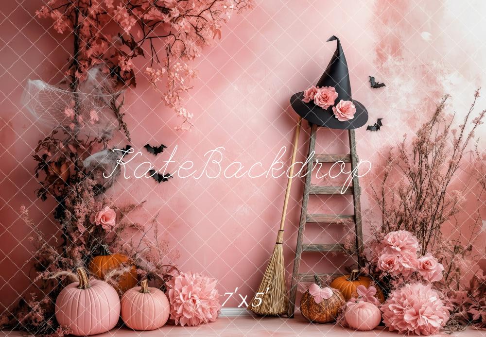 Kate Pink Witch’s Corner Backdrop Designed by Patty Robert - Kate Backdrop AU
