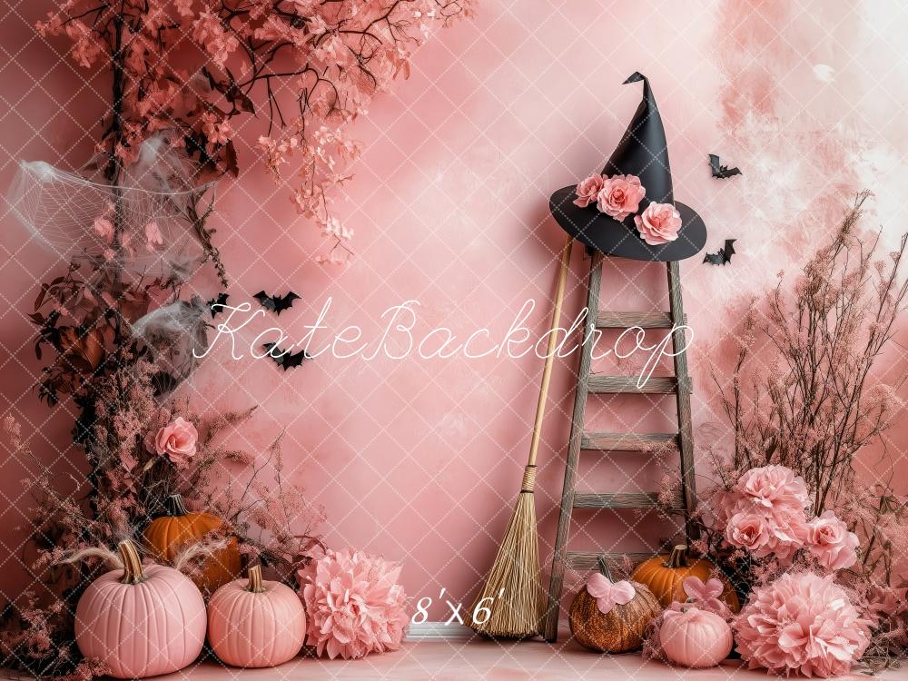 Kate Pink Witch’s Corner Backdrop Designed by Patty Robert - Kate Backdrop AU