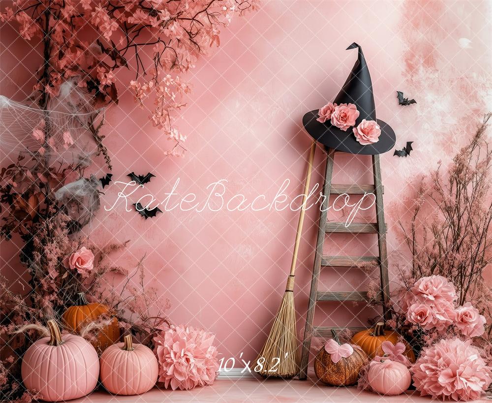 Kate Pink Witch’s Corner Backdrop Designed by Patty Robert - Kate Backdrop AU