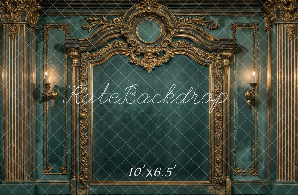 Kate Green Vintage Ornate Wall Backdrop Designed by Emetselch - Kate Backdrop AU