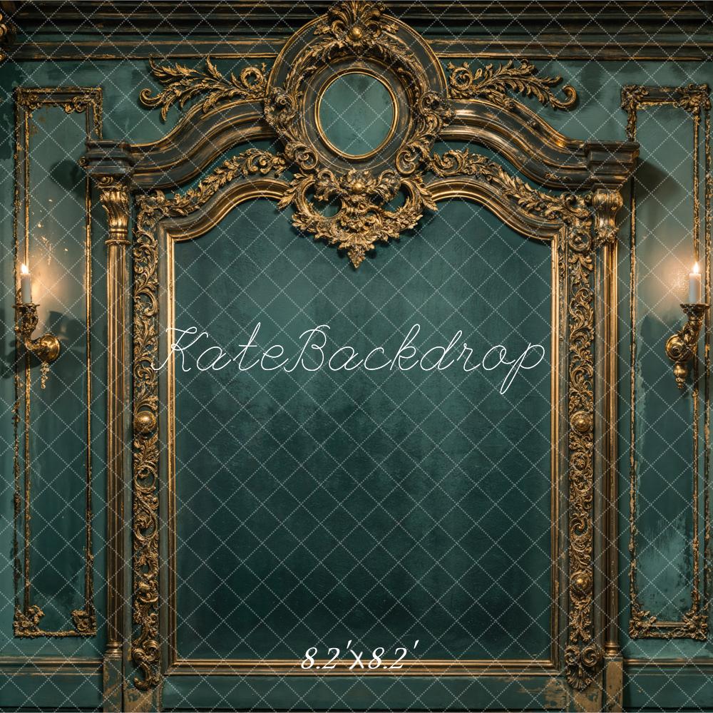 Kate Green Vintage Ornate Wall Backdrop Designed by Emetselch - Kate Backdrop AU