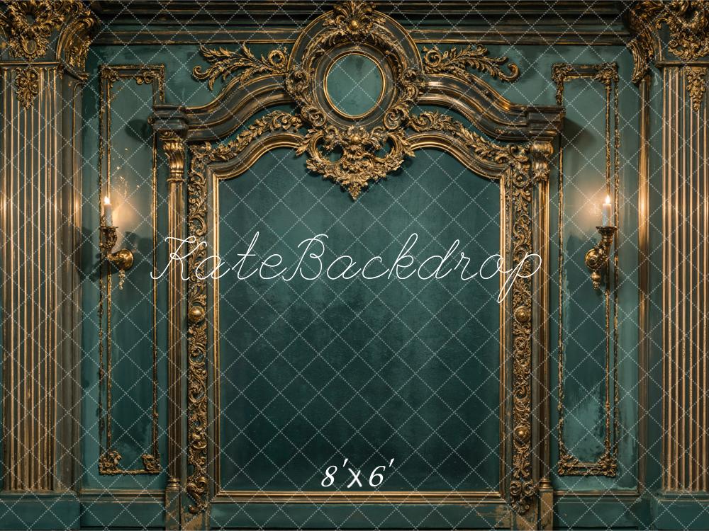 Kate Green Vintage Ornate Wall Backdrop Designed by Emetselch - Kate Backdrop AU