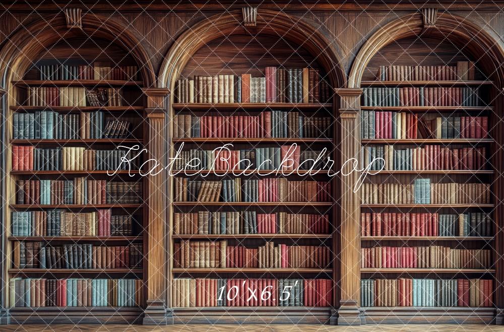 Kate Arched Bookshelf Backdrop Designed by Mini MakeBelieve - Kate Backdrop AU