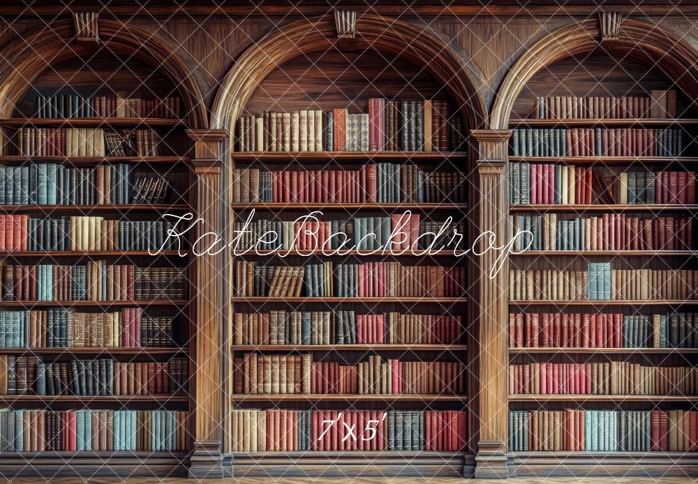 Kate Arched Bookshelf Backdrop Designed by Mini MakeBelieve - Kate Backdrop AU