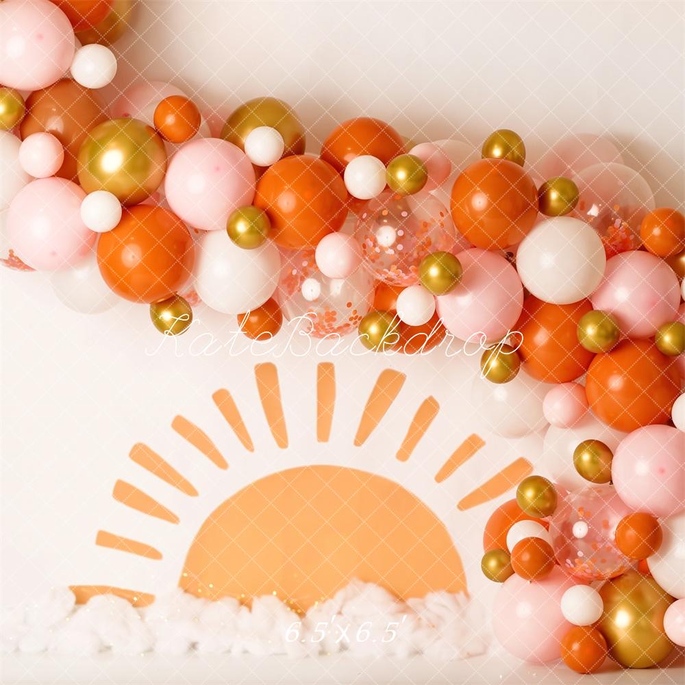 Kate Boho Trip Around The Sun Backdrop Designed by Mandy Ringe Photography - Kate Backdrop AU