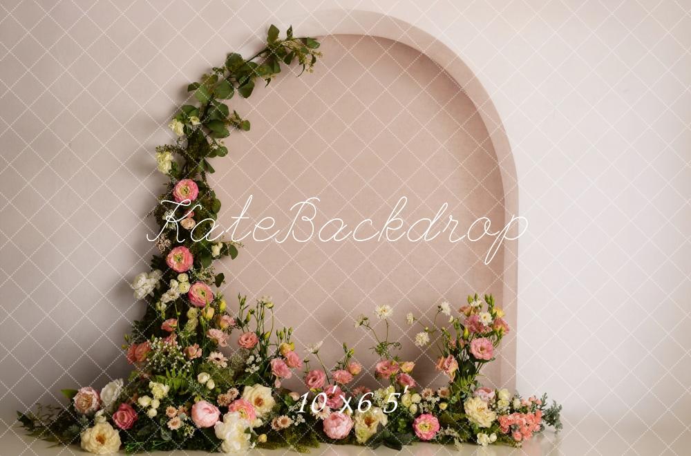 Kate Floral Arch Spring Backdrop Designed by Mandy Ringe Photography - Kate Backdrop AU