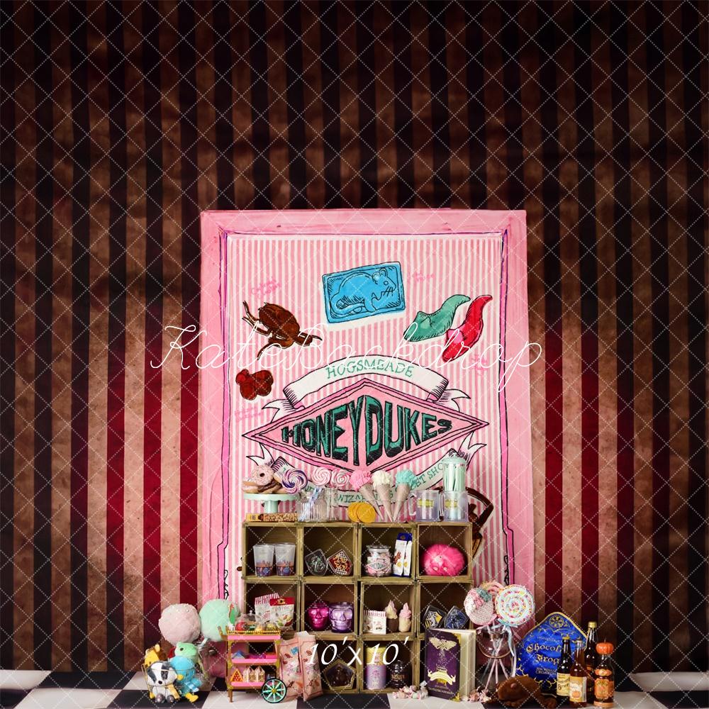 Kate Wizard Candy Shop Backdrop Designed by Mandy Ringe Photography - Kate Backdrop AU