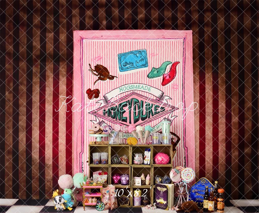 Kate Wizard Candy Shop Backdrop Designed by Mandy Ringe Photography - Kate Backdrop AU