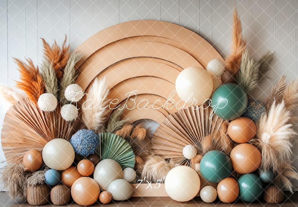 Kate Boho Wooden Arch Backdrop Designed by Patty Robert - Kate Backdrop AU