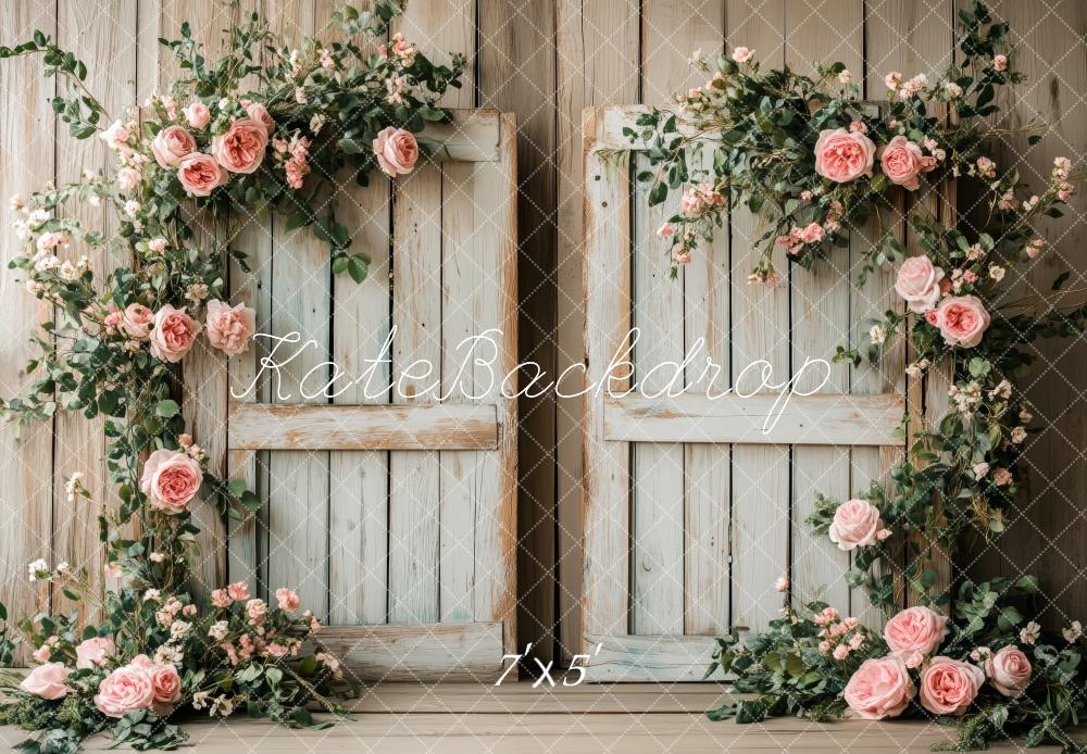 Kate Rustic Floral Archway Backdrop Designed by Patty Roberts - Kate Backdrop AU