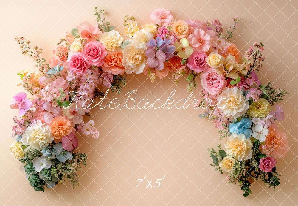 Kate Spring Floral Arch Backdrop Cake Smash Designed by Patty Robert - Kate Backdrop AU