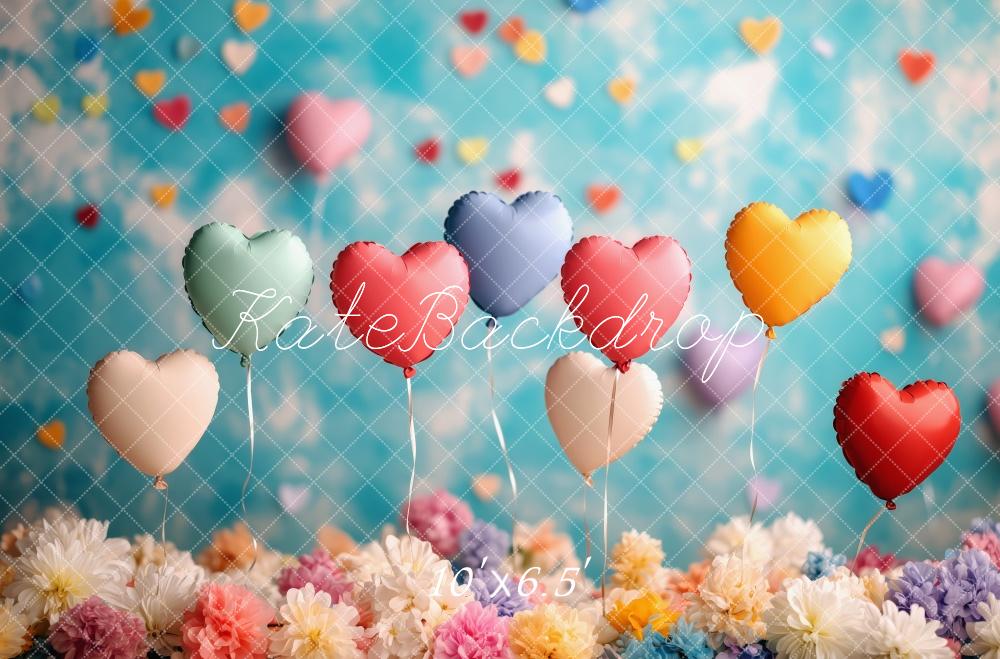 Kate Heart-Themed Valentine’s Day Backdrop Designed by Patty Roberts - Kate Backdrop AU