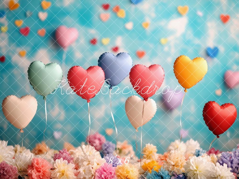 Kate Heart-Themed Valentine’s Day Backdrop Designed by Patty Roberts - Kate Backdrop AU
