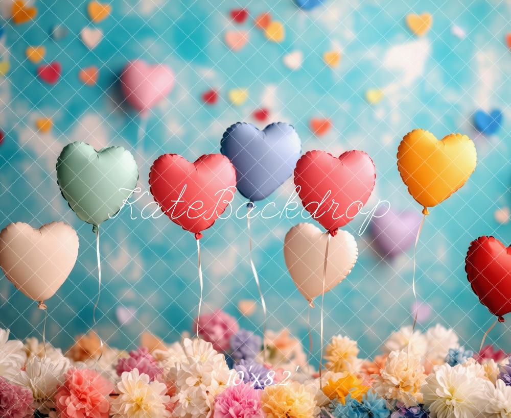 Kate Heart-Themed Valentine’s Day Backdrop Designed by Patty Roberts - Kate Backdrop AU