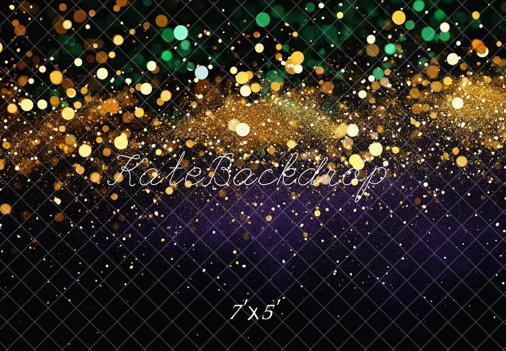 Kate Mardi Gras Carnival Backdrop Bokeh Designed by Patty Roberts - Kate Backdrop AU