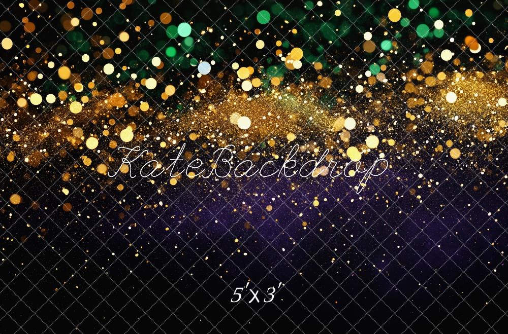 Kate Mardi Gras Carnival Backdrop Bokeh Designed by Patty Roberts - Kate Backdrop AU