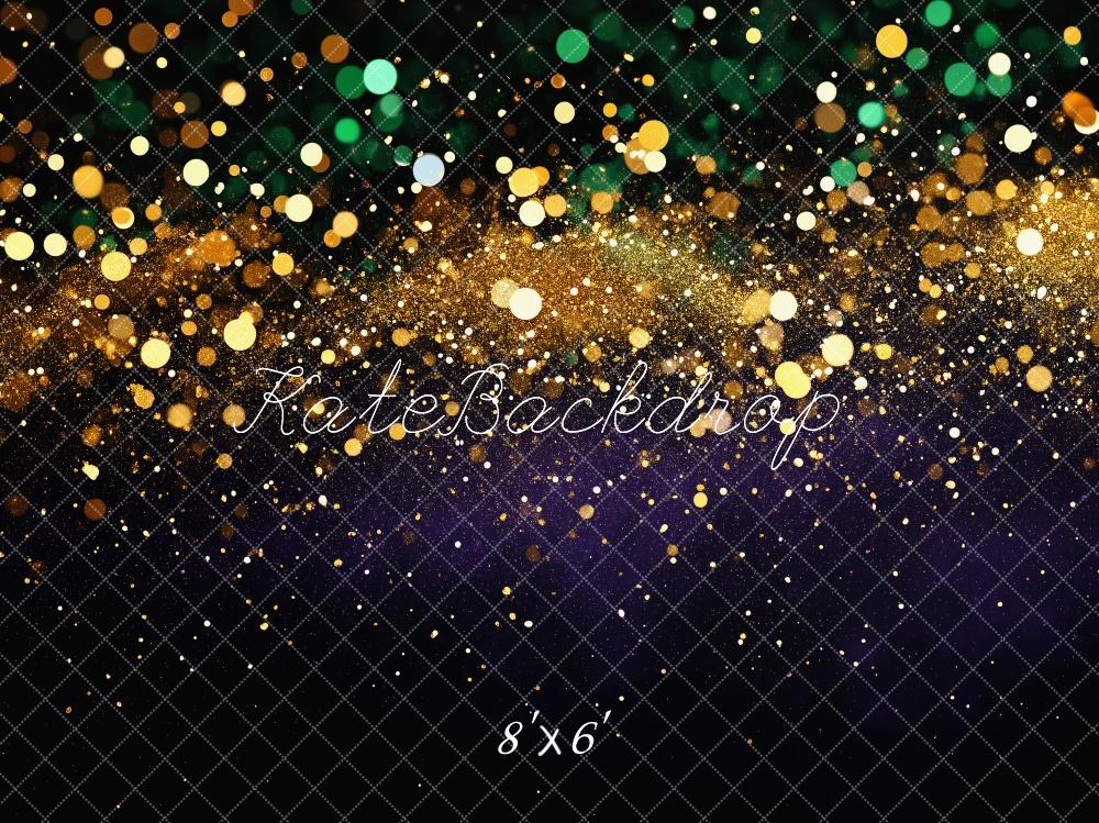 Kate Mardi Gras Carnival Backdrop Bokeh Designed by Patty Roberts - Kate Backdrop AU