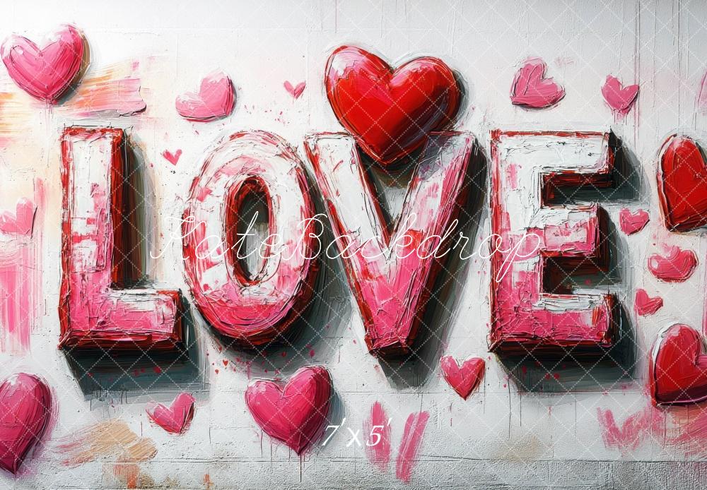 Kate Acrylic Love Backdrop Designed by Mini MakeBelieve - Kate Backdrop AU