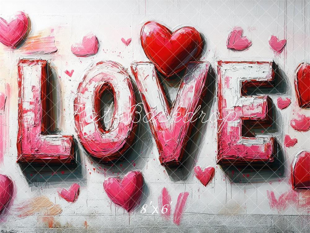 Kate Acrylic Love Backdrop Designed by Mini MakeBelieve - Kate Backdrop AU