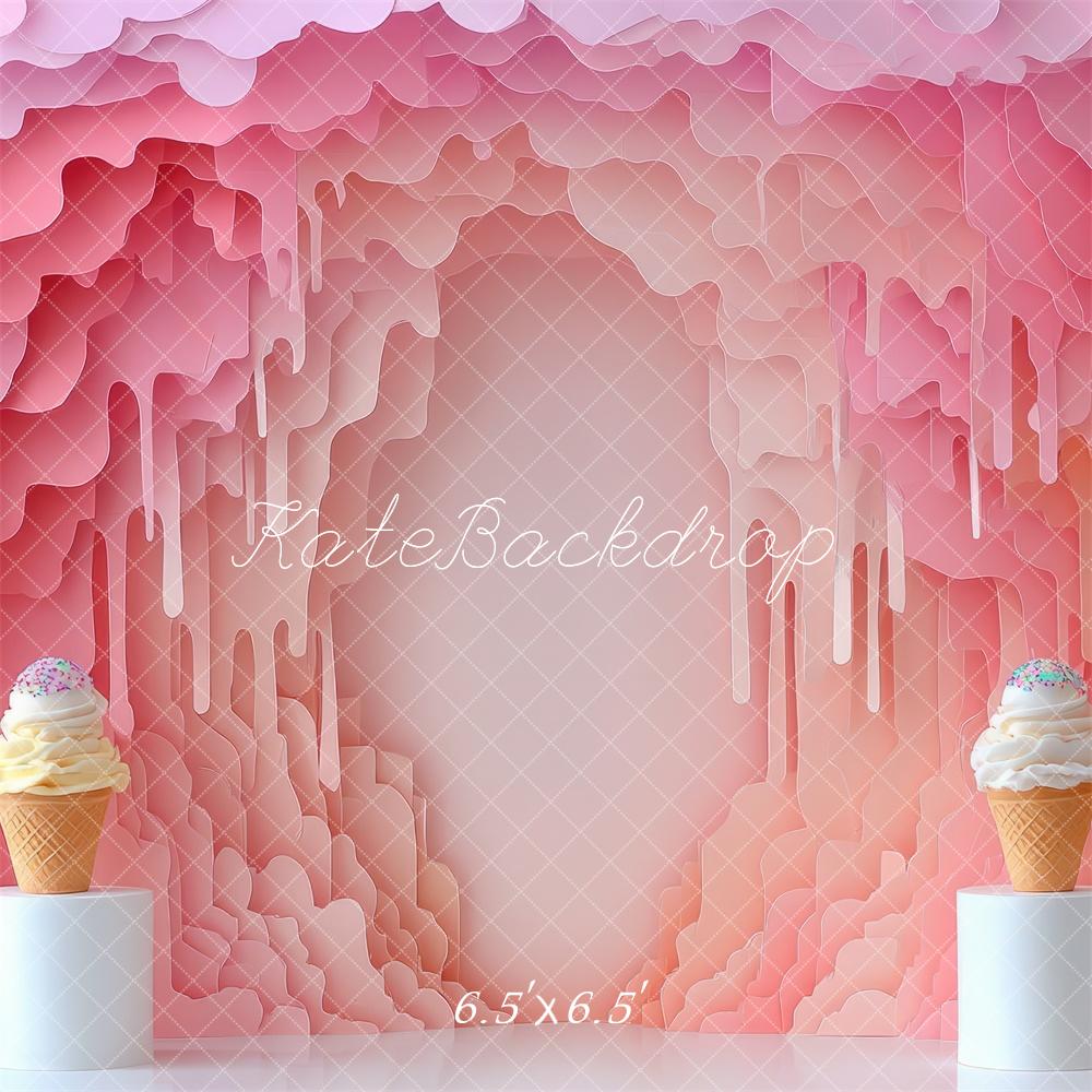 Kate Ice Cream Wall Backdrop Designed by Mini MakeBelieve - Kate Backdrop AU