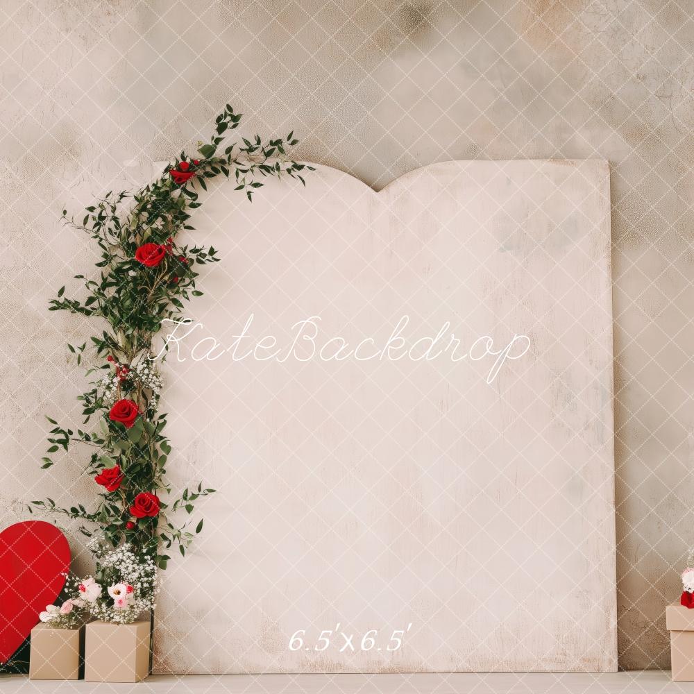 Kate Minimal Valentine's Day Decor Backdrop Designed by Patty Roberts - Kate Backdrop AU