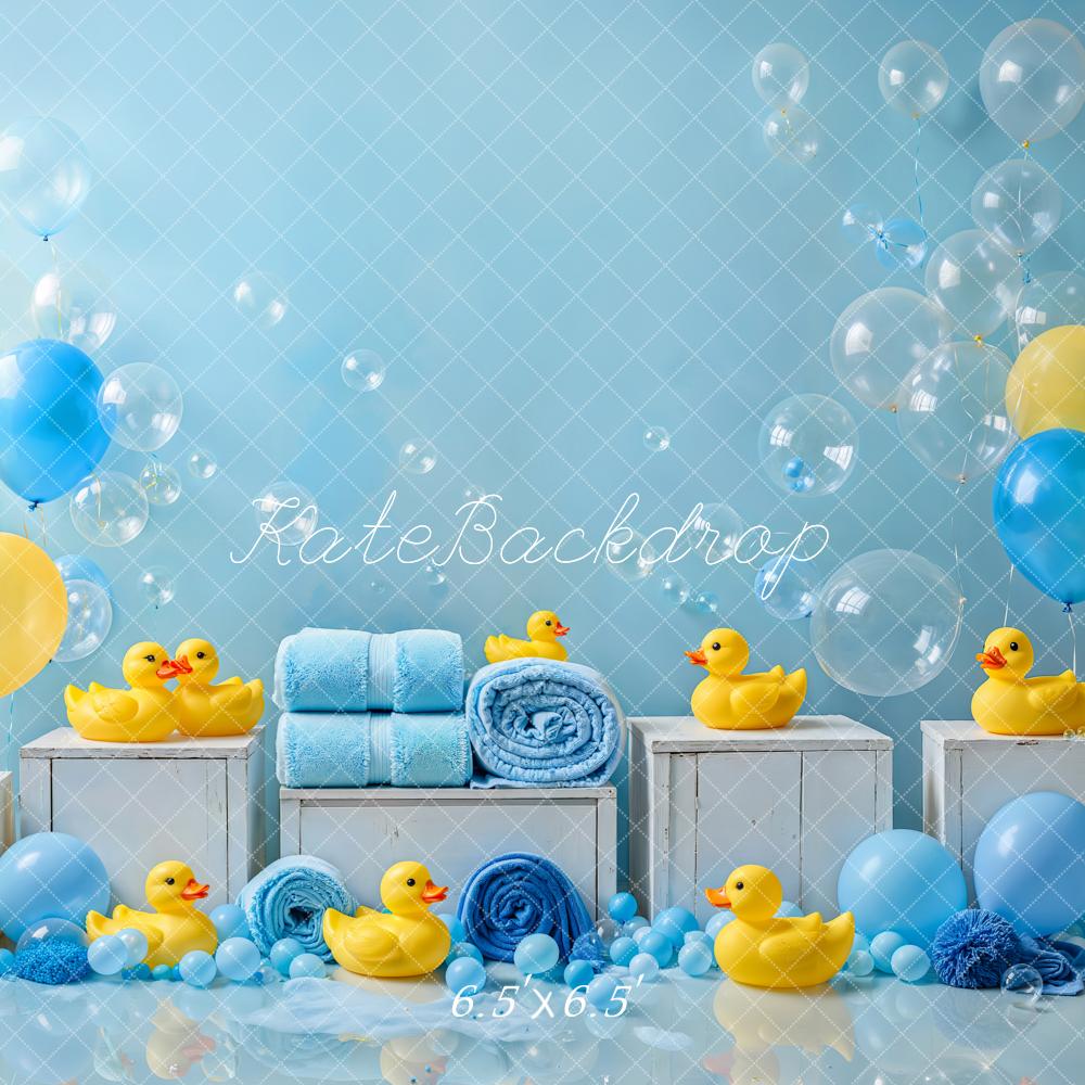 Kate baby Shower Duck Backdrop Designed by Emetselch - Kate Backdrop AU