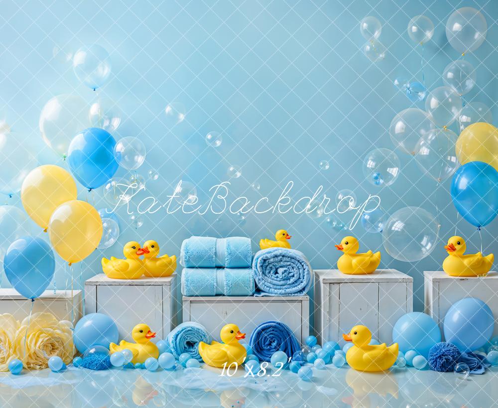 Kate baby Shower Duck Backdrop Designed by Emetselch - Kate Backdrop AU