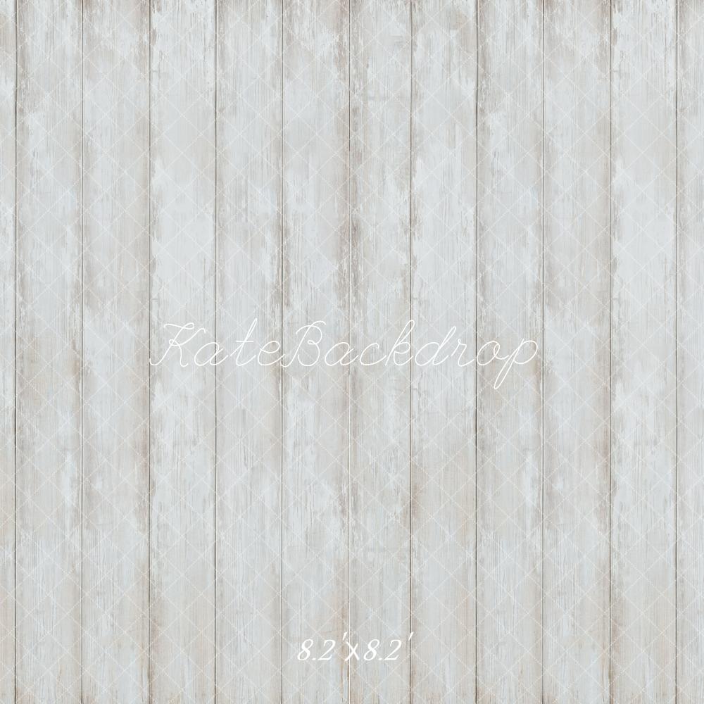Kate Vintage White Wood Floor Backdrop Designed by Kate Image - Kate Backdrop AU