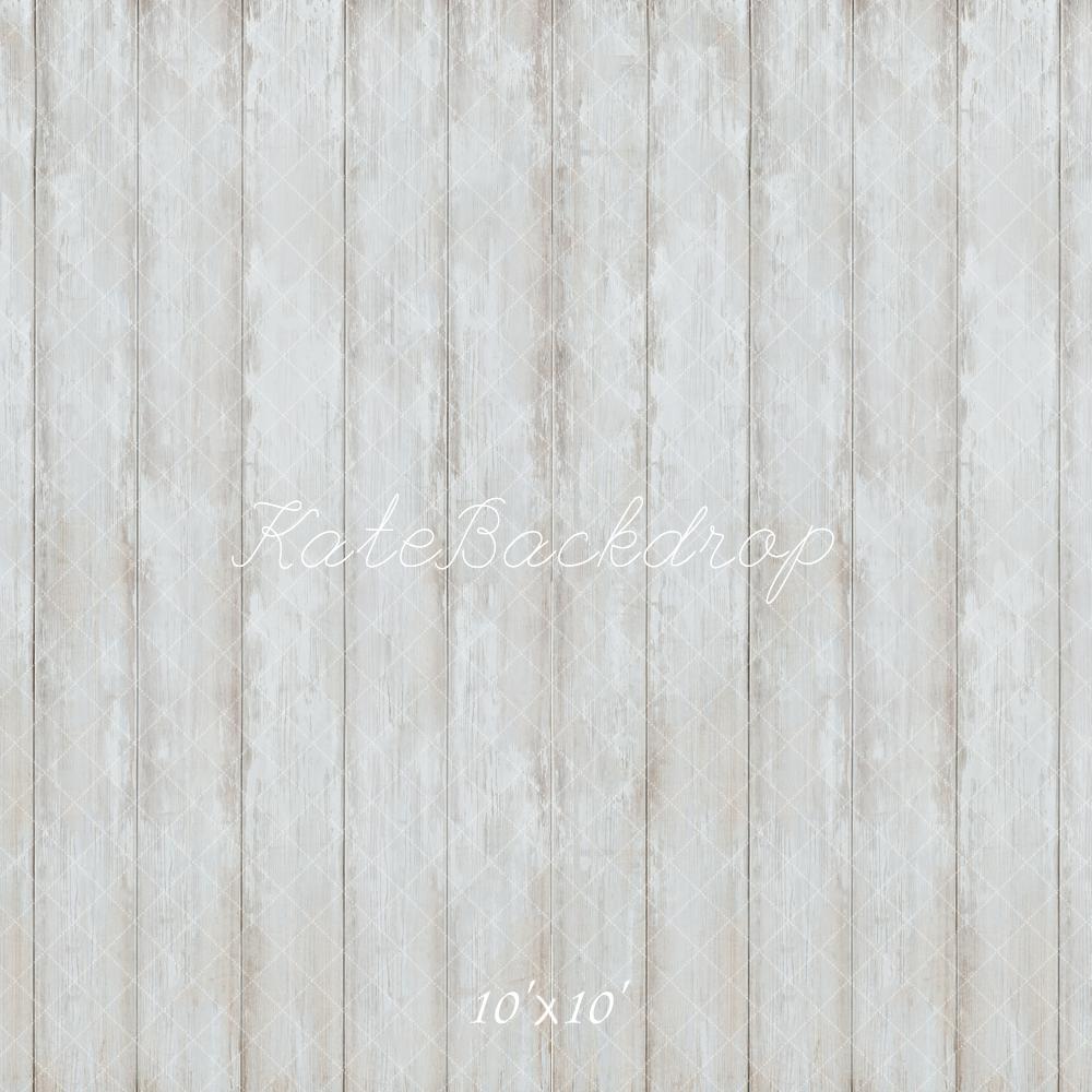 Kate Vintage White Wood Floor Backdrop Designed by Kate Image - Kate Backdrop AU