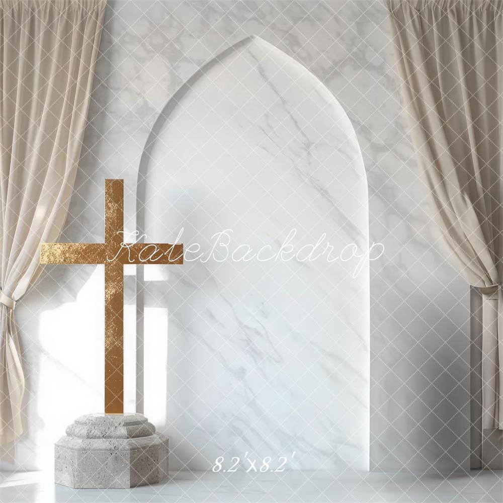 Kate Communion Church Cross Backdrop Designed by Mini MakeBelieve - Kate Backdrop AU
