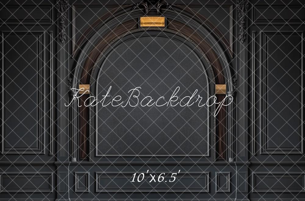 Kate Father Day Black Wall Arch Backdrop Designed by Mini MakeBelieve - Kate Backdrop AU